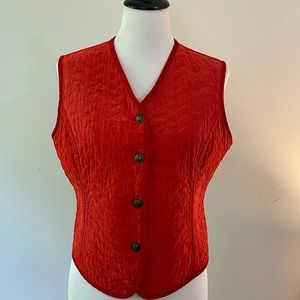 90s Dana B and Karen Reversible Vest